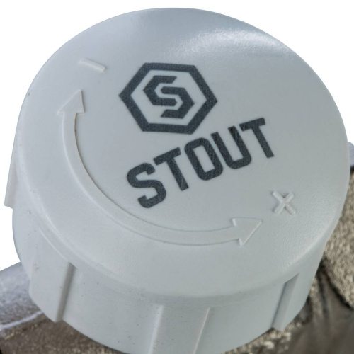 Клапан Stout термостатический, прямой 1/2 SVT 0001 000015 Клапан Stout термостатический, прямой 1/2 SVT 0001 000015